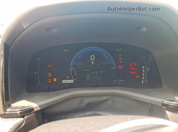 4T1DAACK6TU217465 2026 TOYOTA CAMRY Blue ხელსაწყოთა პანელის ხედი