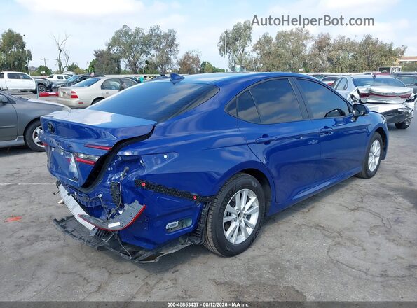 4T1DAACK6TU257416 2026 TOYOTA CAMRY Blue Задня права чверть