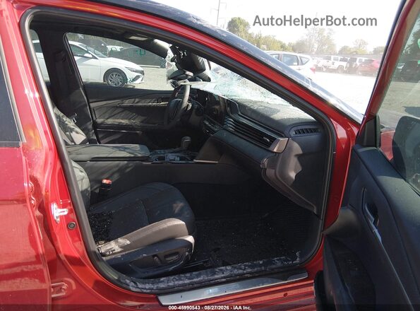 4T1DAACK6TU262874 2026 TOYOTA CAMRY Темно-бордовый Вид салона спереди