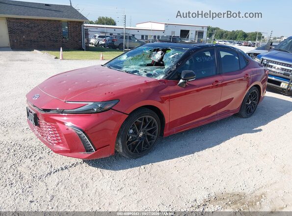 4T1DAACK6TU262874 2026 TOYOTA CAMRY Темно-бордовый Передняя левая четверть
