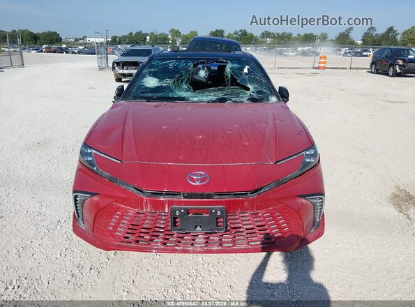 4T1DAACK6TU262874 2026 TOYOTA CAMRY Темно-бордовый Вид щитка приборов