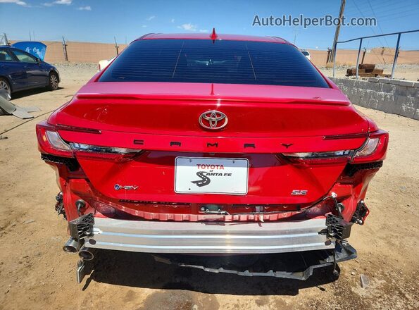 4T1DAACK6TU267797 2026 TOYOTA CAMRY Burgundy Widok z tyłu