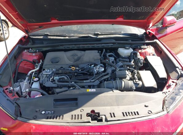 4T1DAACK6TU276824 2026 TOYOTA CAMRY Red Հետևի տեսք