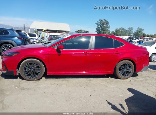 4T1DAACK6TU276824 2026 TOYOTA CAMRY Red Սալոնի 360 աստիճան տեսք
