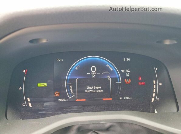 4T1DAACK6TU311653 2026 TOYOTA CAMRY Gray Instrument cluster view
