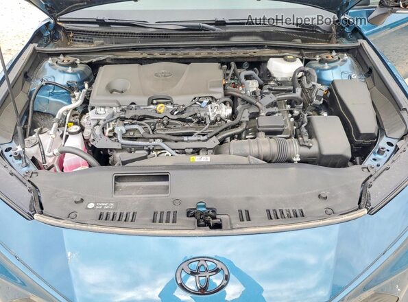 4T1DAACK6TU671232 2026 TOYOTA CAMRY Blue Rear interior view