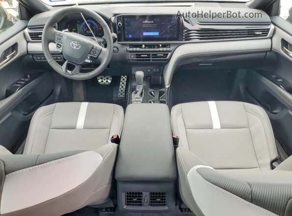 4T1DAACK6TU671232 2026 TOYOTA CAMRY Blue Dashboard view