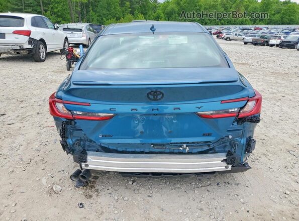 4T1DAACK6TU671232 2026 TOYOTA CAMRY Blue Rear view