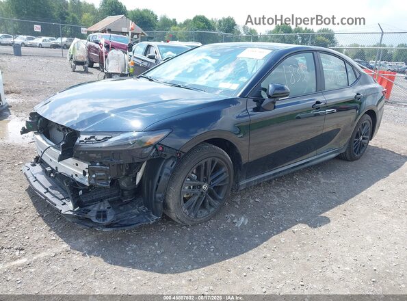 4T1DAACK6TU728867 2026 TOYOTA CAMRY Black წინა მარცხენა ხედი სამი მეოთხედიდან