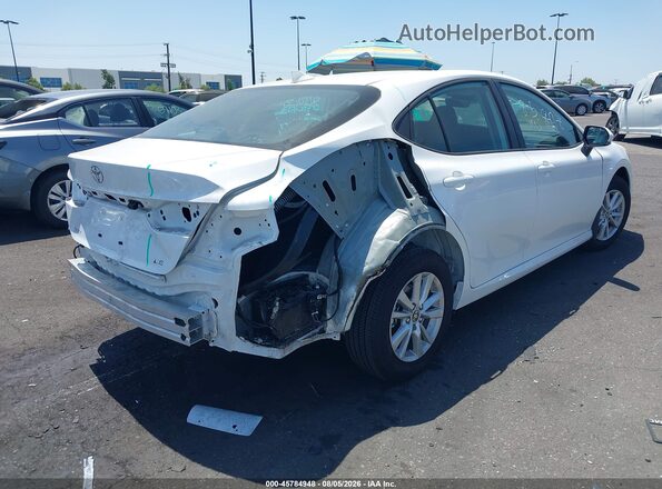 4T1DAACK6TU755065 2026 TOYOTA CAMRY White Задня права чверть