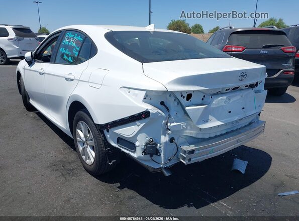 4T1DAACK6TU755065 2026 TOYOTA CAMRY White Задня ліва чверть
