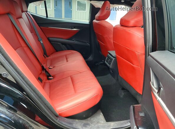 4T1DAACK7SU016950 2025 TOYOTA CAMRY Black Հետևի նստատեղերի տեսք