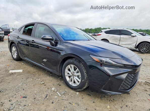 4T1DAACK7SU034753 2025 TOYOTA CAMRY Черный Передняя правая четверть