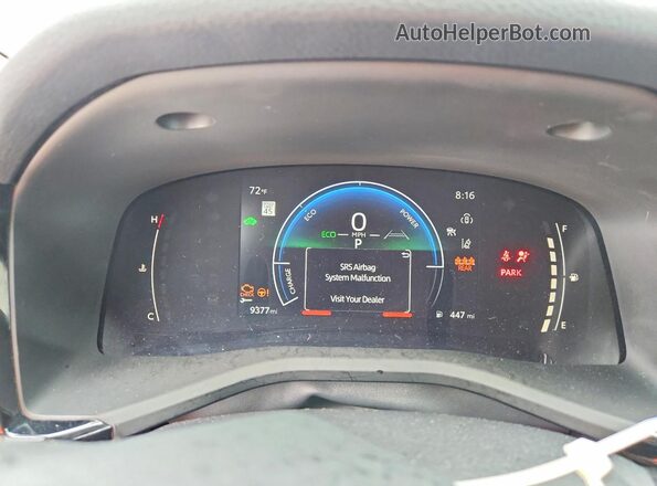 4T1DAACK7SU034753 2025 TOYOTA CAMRY Черный Вид щитка приборов