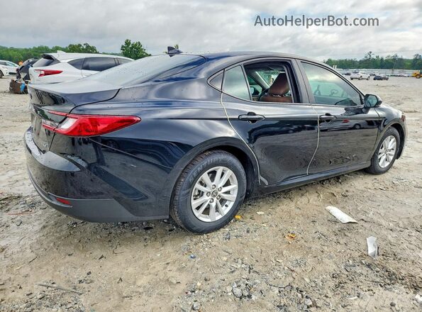 4T1DAACK7SU034753 2025 TOYOTA CAMRY Черный Задняя правая четверть
