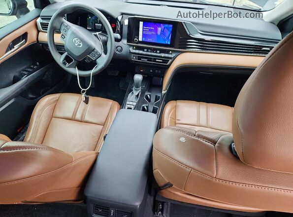4T1DAACK7SU034753 2025 TOYOTA CAMRY Черный Вид панели приборов
