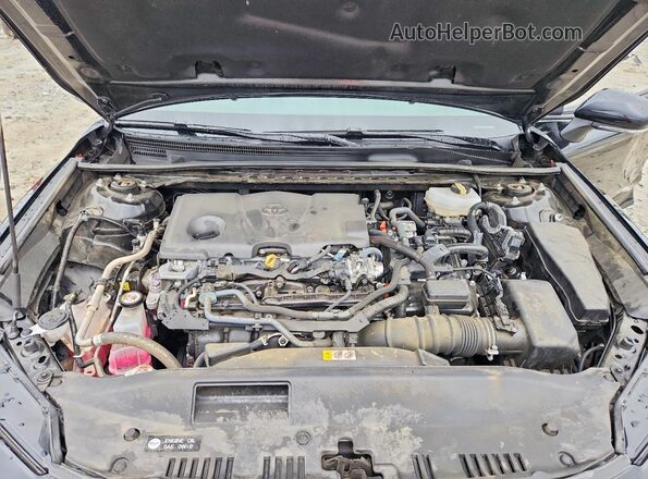 4T1DAACK7SU034753 2025 TOYOTA CAMRY Черный Вид задней части салона