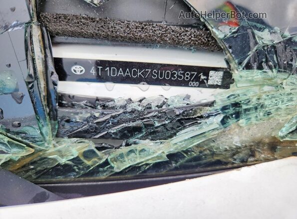 4T1DAACK7SU035871 2025 TOYOTA CAMRY White Engine compartment view