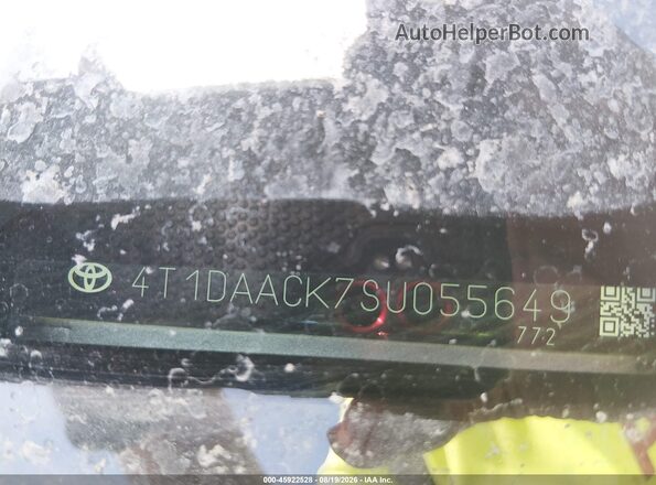 4T1DAACK7SU055649 2025 TOYOTA CAMRY Серебряный Вид подкапотного пространства