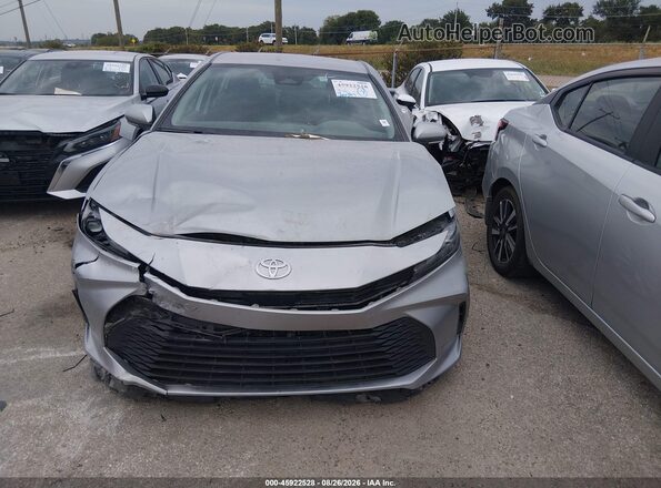 4T1DAACK7SU055649 2025 TOYOTA CAMRY Серебряный Вид щитка приборов