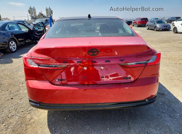 4T1DAACK7SU057756 2025 TOYOTA CAMRY Red Vista trasera