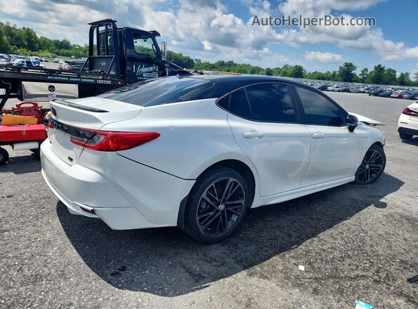 4T1DAACK7SU129281 2025 TOYOTA CAMRY Белый Задняя правая четверть