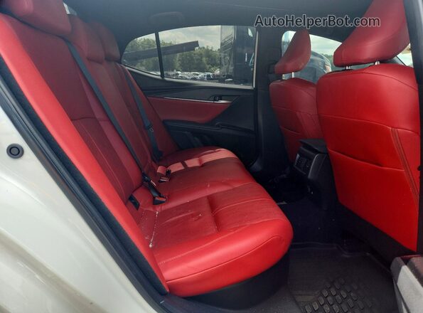 4T1DAACK7SU129281 2025 TOYOTA CAMRY Белый Вид задних сидений