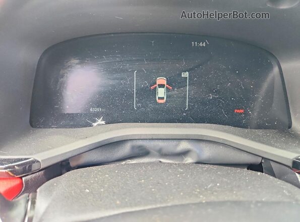 4T1DAACK7SU129281 2025 TOYOTA CAMRY Белый Вид щитка приборов