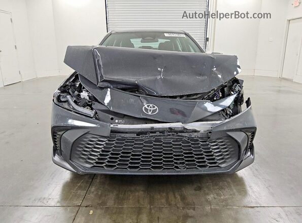 4T1DAACK7SU137901 2025 TOYOTA CAMRY Gray Вид спереду