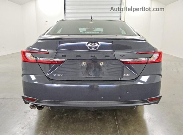 4T1DAACK7SU137901 2025 TOYOTA CAMRY Gray Вид ззаду