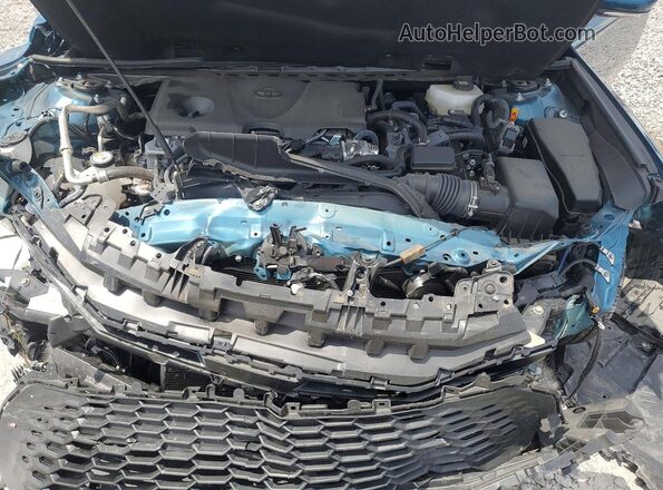 4T1DAACK7SU150177 2025 TOYOTA CAMRY Blue Widok wnętrza z tyłu