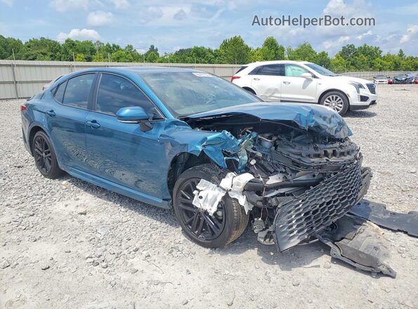 4T1DAACK7SU150177 2025 TOYOTA CAMRY Blue Przód prawy