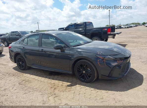 4T1DAACK7SU527820 2025 TOYOTA CAMRY Gray Widok wnętrza z tyłu
