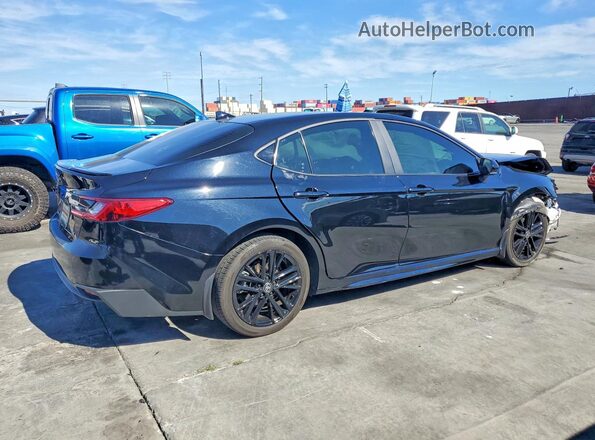 4T1DAACK7SU546223 2025 TOYOTA CAMRY Black უკანა მარჯვენა