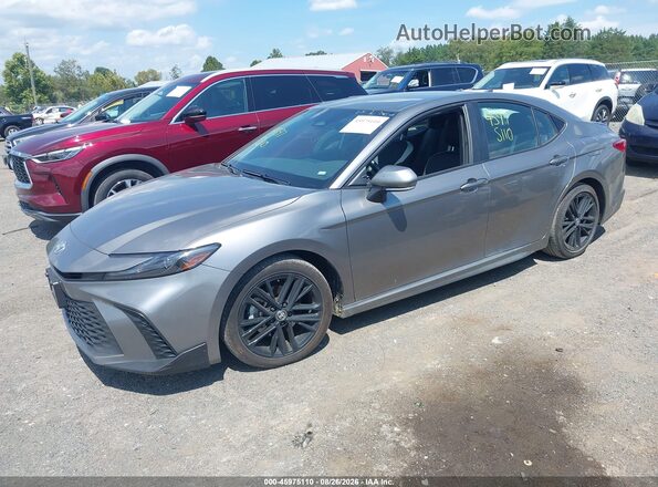 4T1DAACK7SU556623 2025 TOYOTA CAMRY Серый Передняя левая четверть