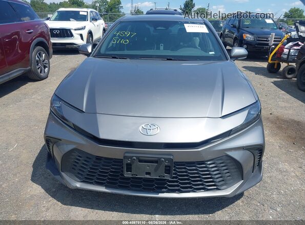 4T1DAACK7SU556623 2025 TOYOTA CAMRY Серый Вид щитка приборов