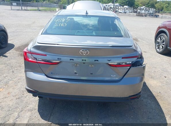 4T1DAACK7SU556623 2025 TOYOTA CAMRY Серый 