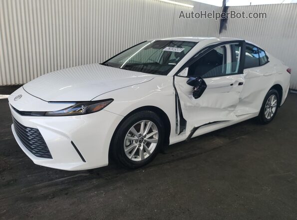 4T1DAACK7TU242178 2026 TOYOTA CAMRY White VIN sticker view