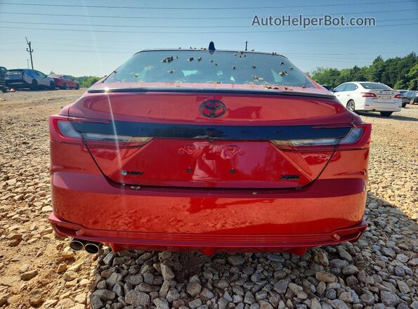 4T1DAACK7TU277156 2026 TOYOTA CAMRY Red Вид ззаду