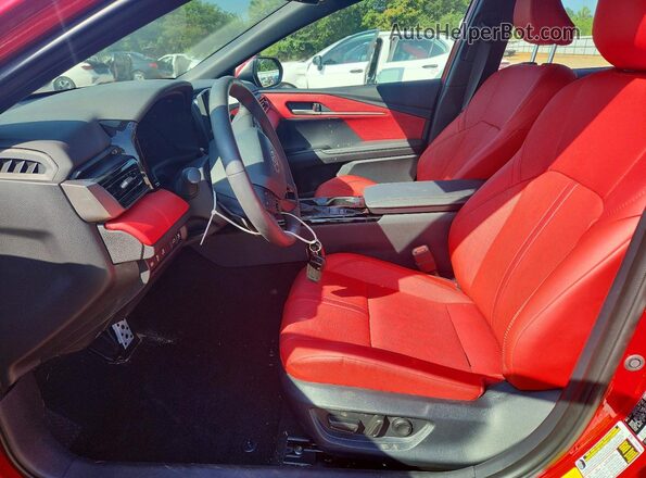 4T1DAACK7TU277156 2026 TOYOTA CAMRY Red Вид салону спереду