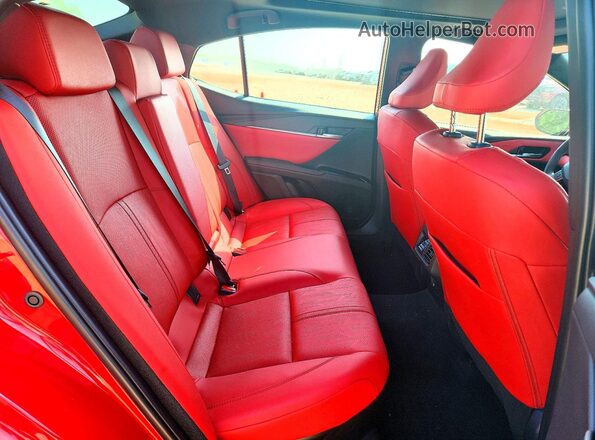 4T1DAACK7TU277156 2026 TOYOTA CAMRY Red Вид задніх сидінь