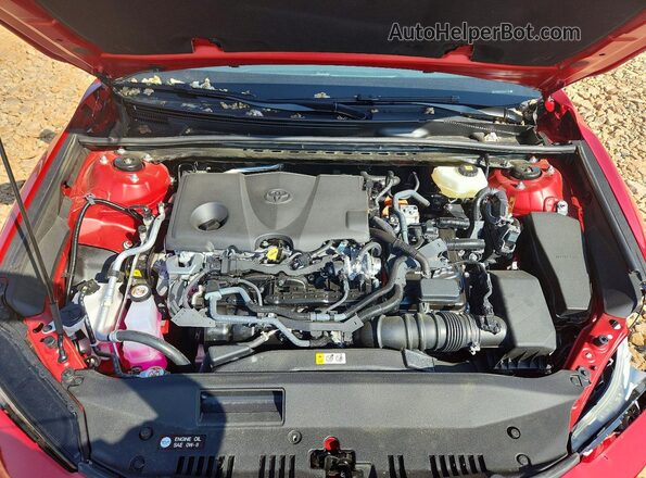 4T1DAACK7TU277156 2026 TOYOTA CAMRY Red Вид задньої частини салону