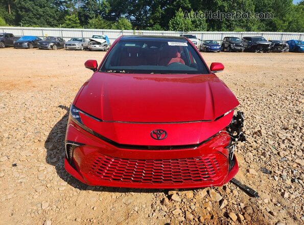 4T1DAACK7TU277156 2026 TOYOTA CAMRY Red Вид спереду