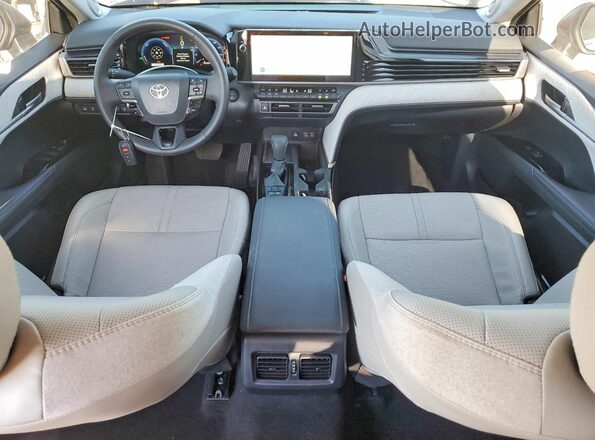 4T1DAACK7TU293728 2026 TOYOTA CAMRY Gray Vista del salpicadero