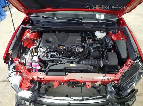 4T1DAACK7TU320555 2026 TOYOTA CAMRY Красный Вид задней части салона