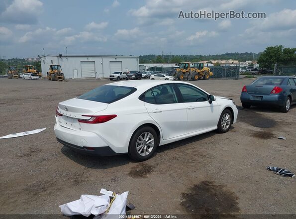 4T1DAACK7TU715433 2026 TOYOTA CAMRY White უკანა მარჯვენა
