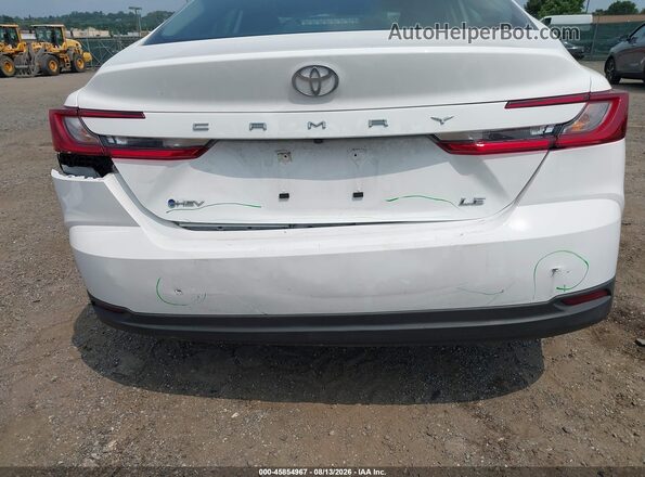 4T1DAACK7TU715433 2026 TOYOTA CAMRY White წინა ხედი
