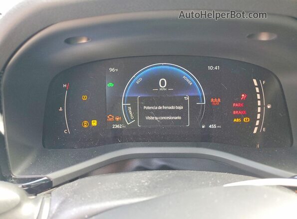 4T1DAACK7TU715982 2026 TOYOTA CAMRY Gray Вид щитка приладів