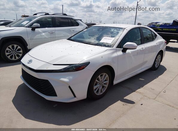 4T1DAACK8SU023258 2025 TOYOTA CAMRY White Front left