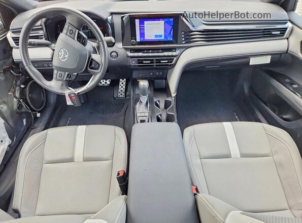 4T1DAACK8SU041047 2025 TOYOTA CAMRY Gray Widok deski rozdzielczej